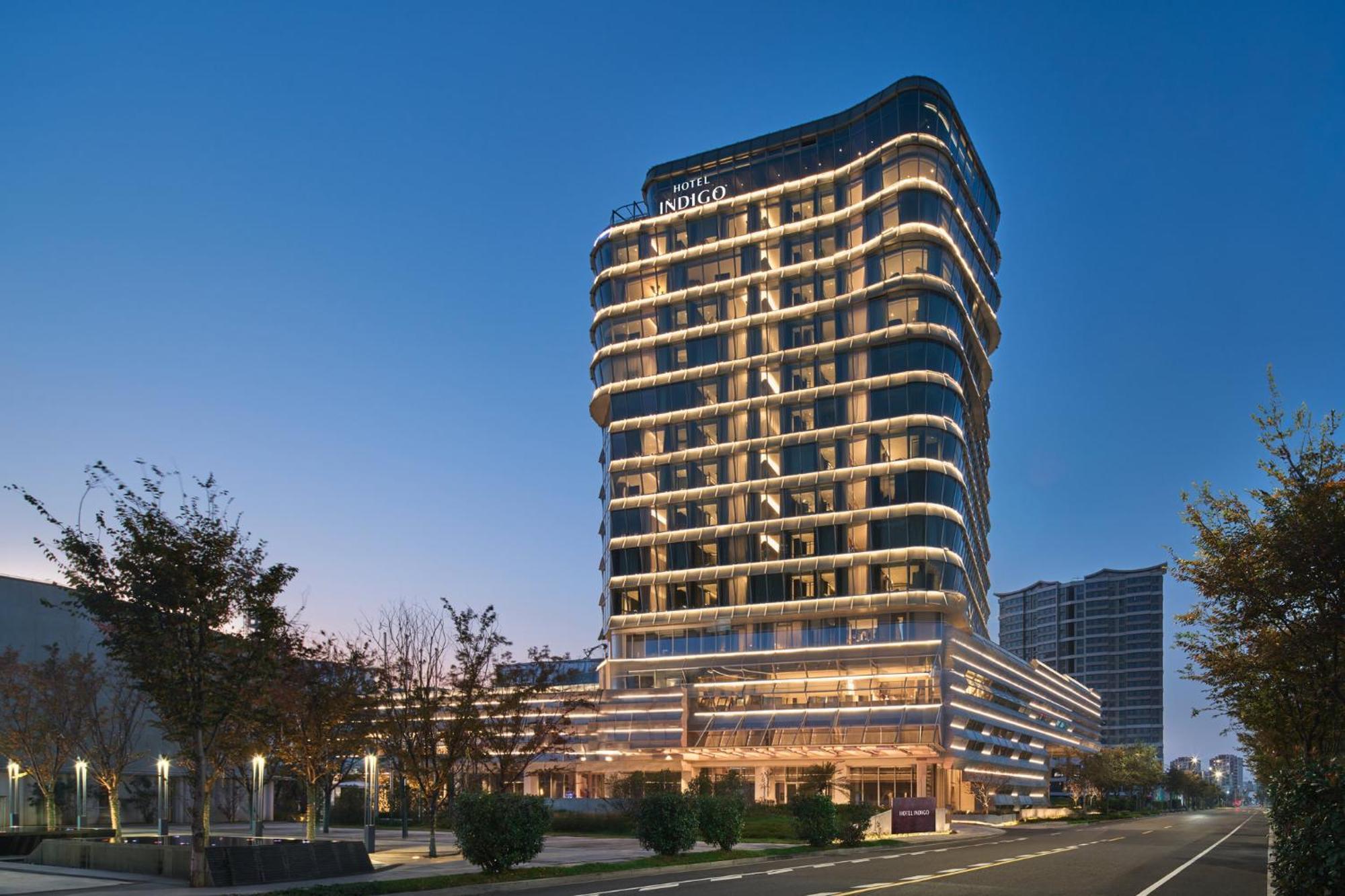 Hotel Indigo Ningbo Riverside By Ihg Exterior foto