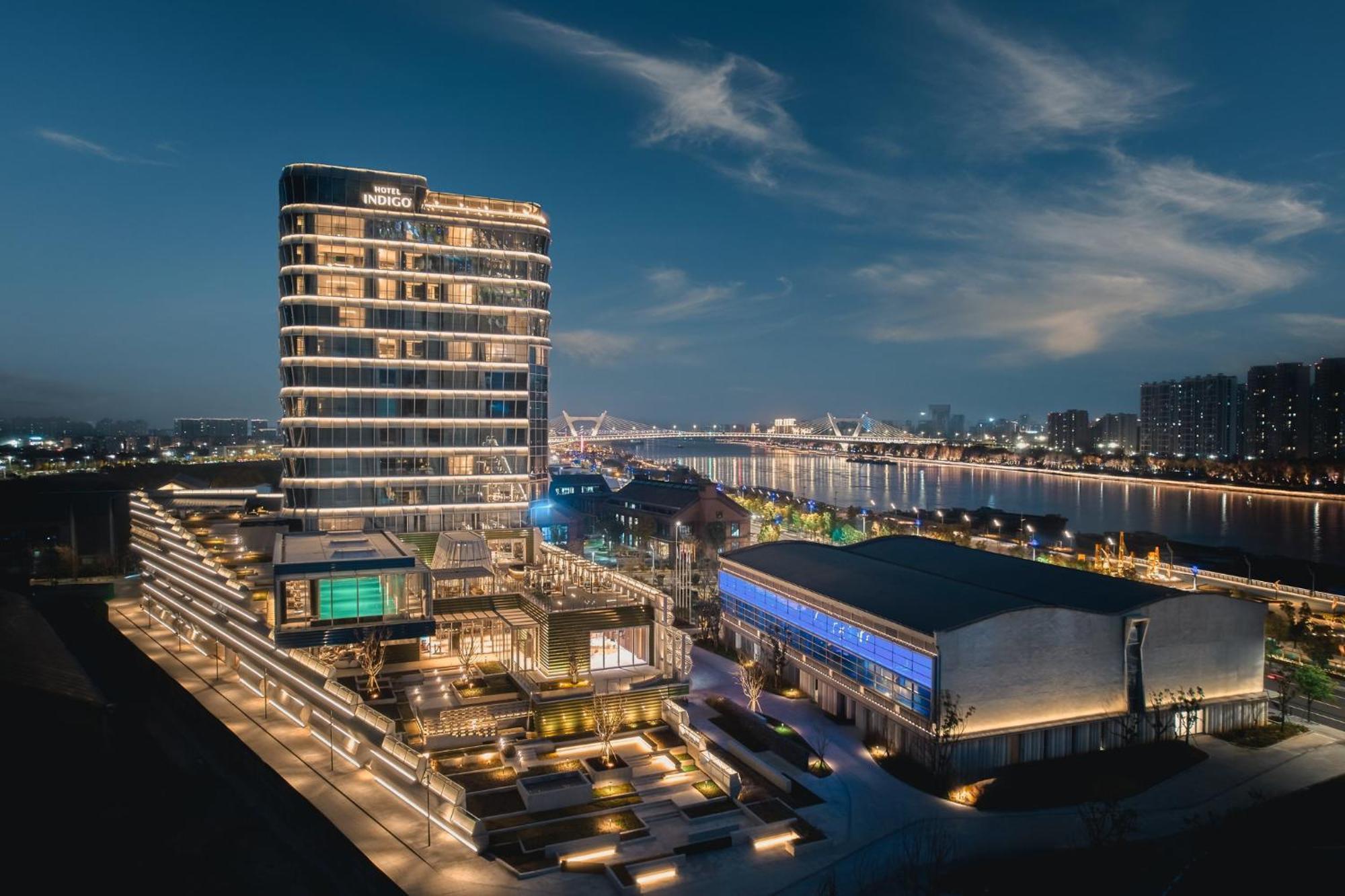 Hotel Indigo Ningbo Riverside By Ihg Exterior foto